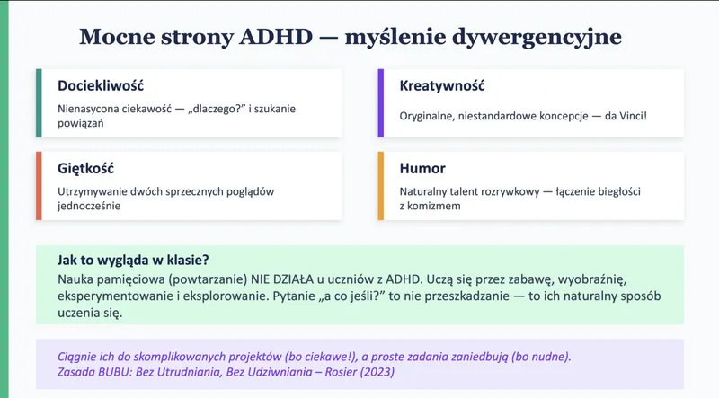 Nie chce, czy nie potrafi? Nastolatek z ADHD w szkole